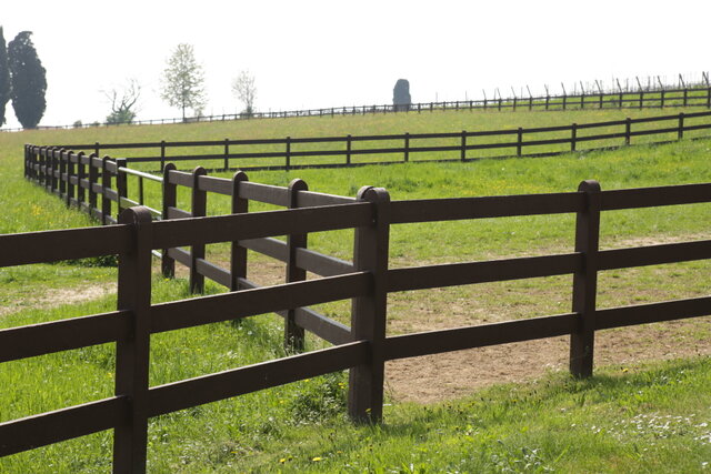 Installazione recinzione in cemento